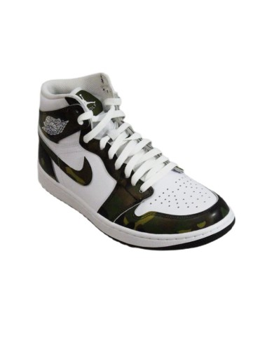 Air Jordan 1 High Golf Camo Men's Sneakers DQ0660300