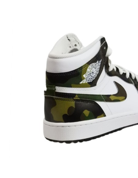 Air Jordan 1 High Golf Camo Men's Sneakers DQ0660300