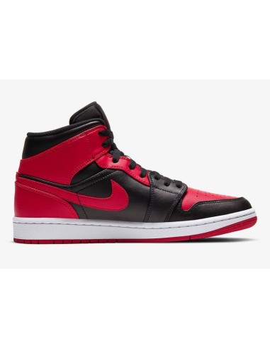 Air Jordan 1 Mid Banned Basketball Shoe 554724074