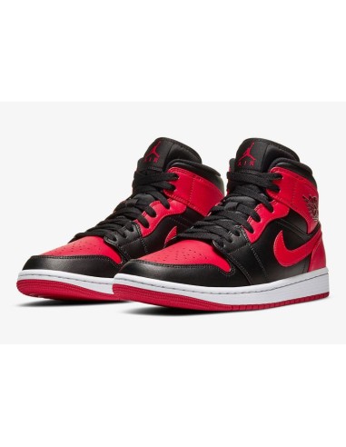 Air Jordan 1 Mid Banned Basketball Shoe 554724074