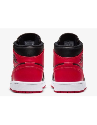 Air Jordan 1 Mid Banned Basketball Shoe 554724074