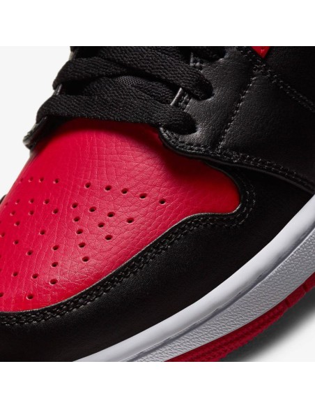 Air Jordan 1 Mid Banned Basketball Shoe 554724074