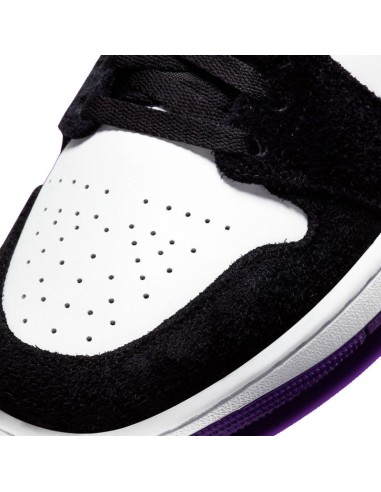 Air Jordan 1 Mid SE Varsity Purple Basketball Shoes 852542105