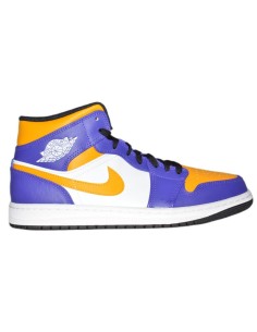Air Jordan 1 MID Sneakers Los Angeles Lakers LA DQ8426517