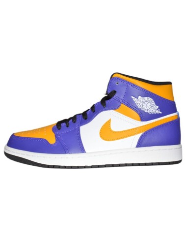 Air Jordan 1 MID Sneakers Los Angeles Lakers LA DQ8426517