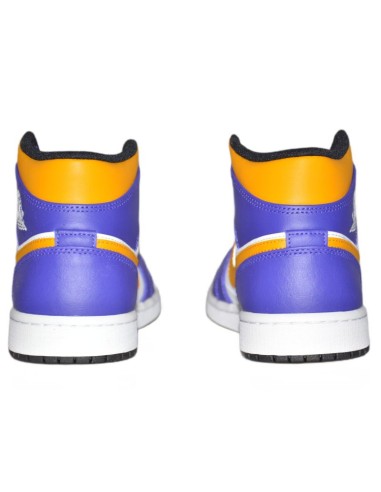 Air Jordan 1 MID Sneakers Los Angeles Lakers LA DQ8426517