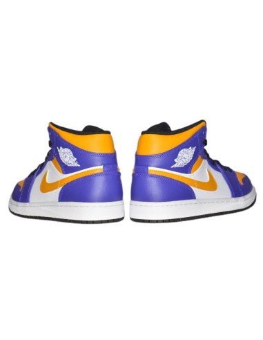 Air Jordan 1 MID Sneakers Los Angeles Lakers LA DQ8426517