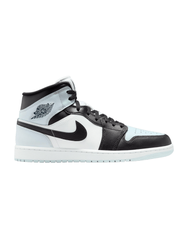 Jordan 1 Mid Black Aura Squadron Blue DQ8426002 MBS