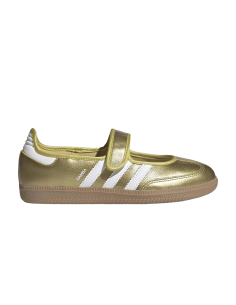 adidas Samba Jane Gold Metallic White Women's IH6599 MBS