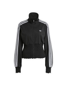 Adidas Smocked Firebird Track Top Black KD0303 MBS