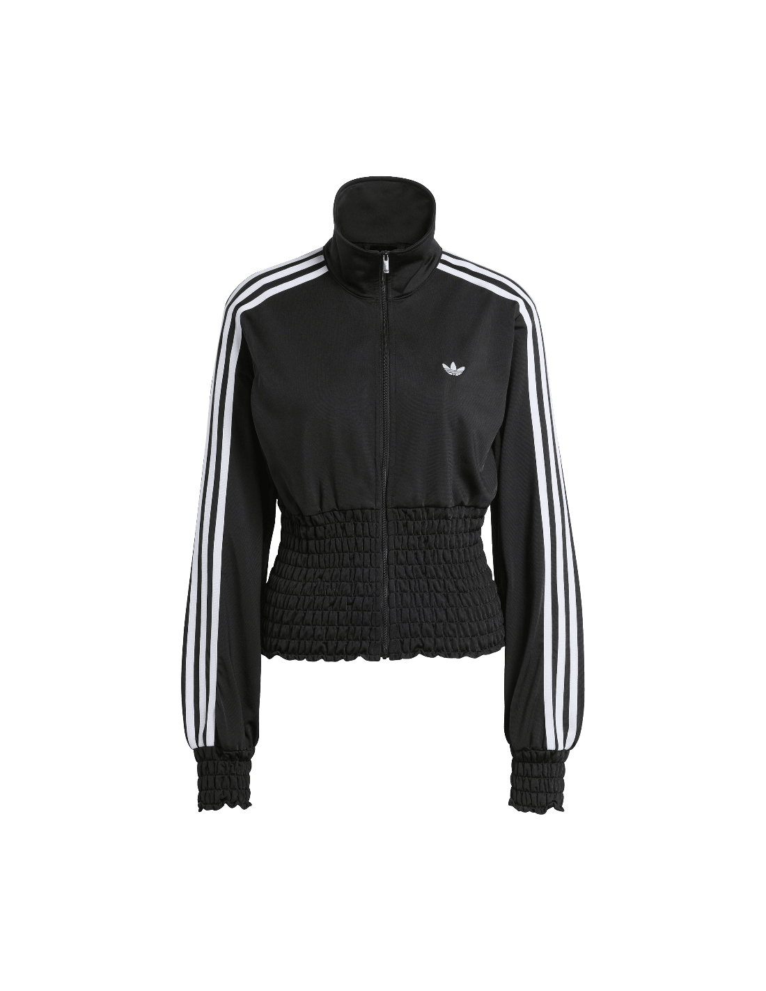 Adidas Smocked Firebird Track Top Black KD0303 MBS