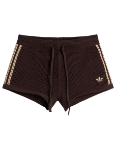 Adidas Crochet Shorts Aurora Coffee Magic Beige KQ6653 MBS