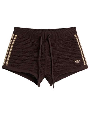 Adidas Crochet Shorts Aurora Coffee Magic Beige KQ6653 MBS