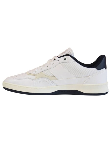 Tommy Hilfiger Retro Court Mix Cupsole Men's Shoes White FM0FM04006 YBR
