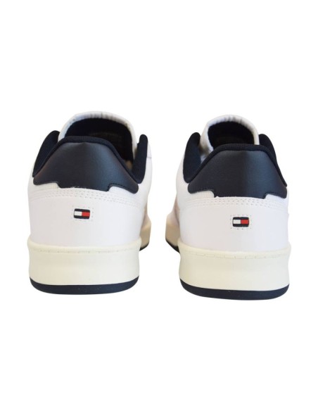 Tommy Hilfiger Retro Court Mix Cupsole Men's Shoes White FM0FM04006 YBR