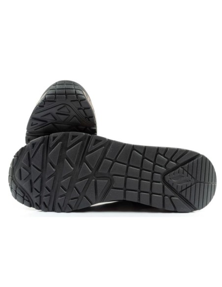 Skechers UnoLoving Love women's sports sneakers fashionable black
