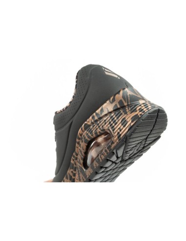 Skechers UnoLoving Love women's sports sneakers fashionable black
