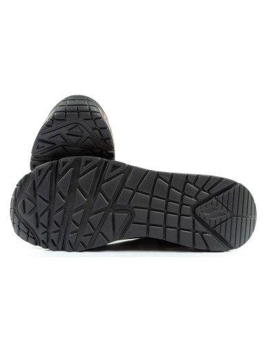 Skechers UnoLoving Love women's sports sneakers fashionable black
