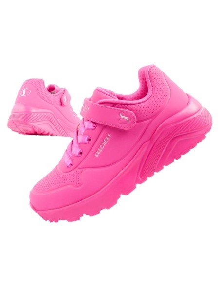 Skechers Uno Lite children's sports sneakers shoes pink comfortable