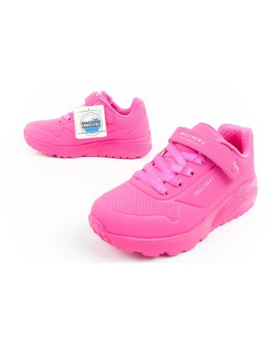 Skechers Uno Lite children's sports sneakers shoes pink comfortable