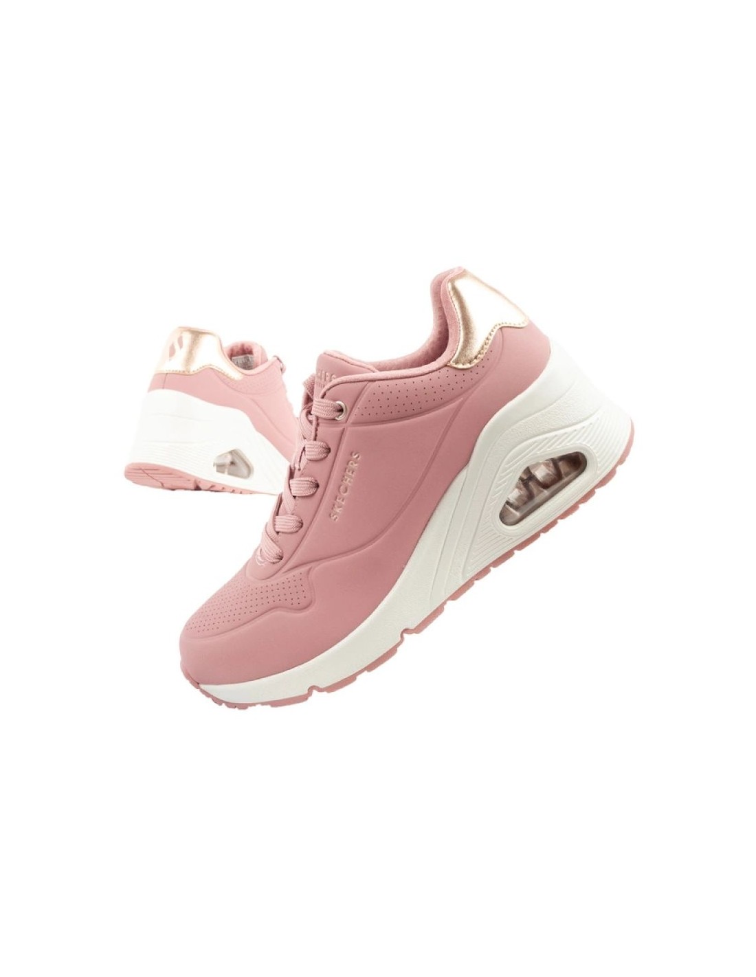 Skechers Uno WedgeHi Steps women's sneakers sports fashion shoes