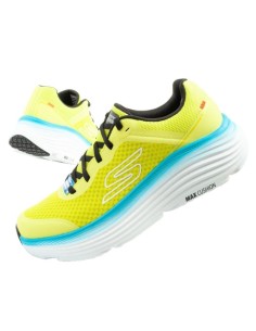 Skechers Max Cushioning Men's Lightweight Lime Running Shoes