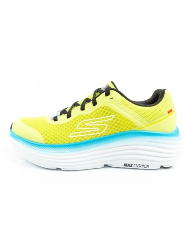 Skechers Max Cushioning Men's Lightweight Lime Running Shoes