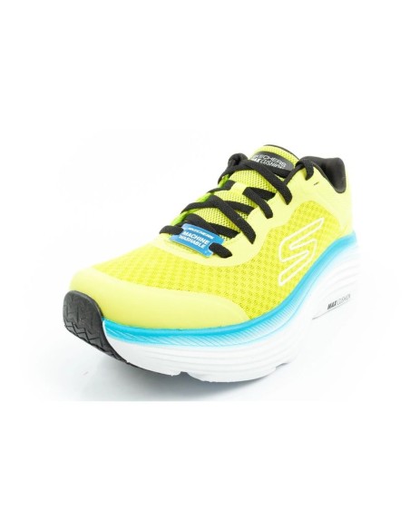 Skechers Max Cushioning Men's Lightweight Lime Running Shoes