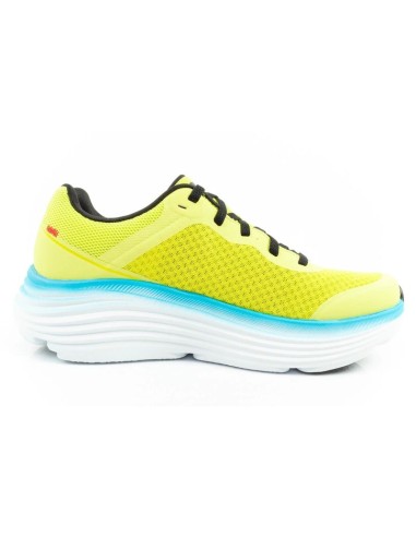 Skechers Max Cushioning Men's Lightweight Lime Running Shoes