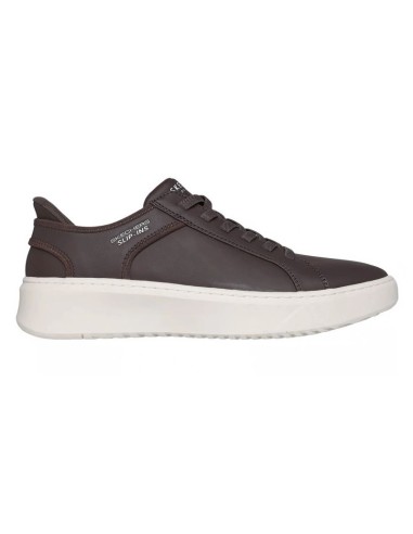 Skechers Slipins Court BreakDouble Vented 183177CHOC Chocolate