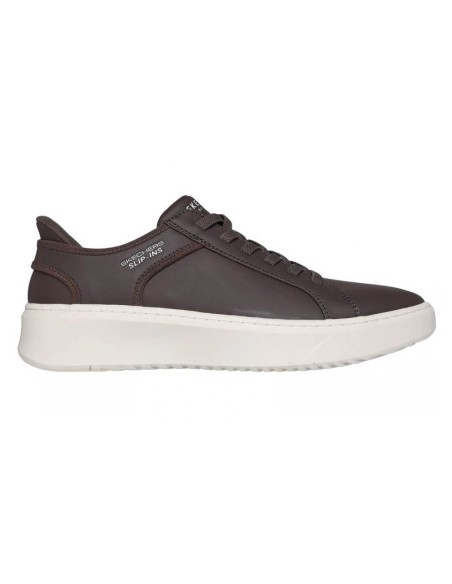Skechers Slipins Court BreakDouble Vented 183177CHOC Chocolate