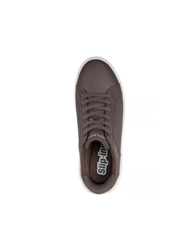 Skechers Slipins Court BreakDouble Vented 183177CHOC Chocolate