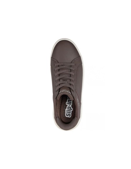 Skechers Slipins Court BreakDouble Vented 183177CHOC Chocolate