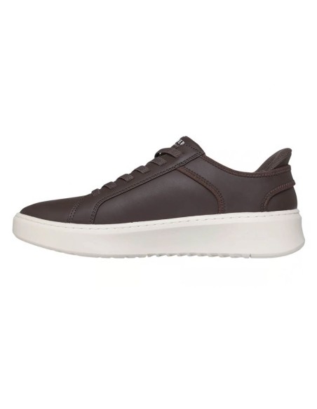Skechers Slipins Court BreakDouble Vented 183177CHOC Chocolate