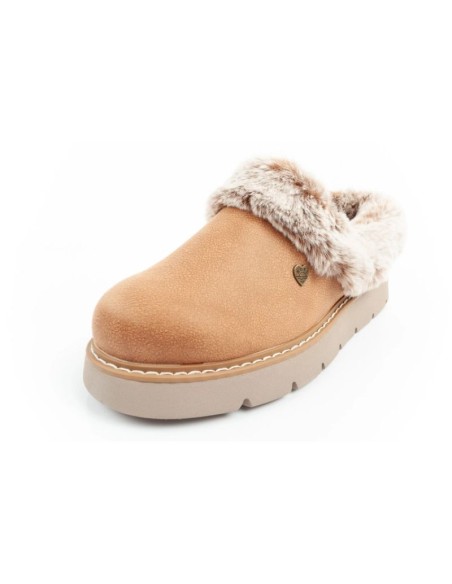 Skechers Cozy Blend slipper shoes for women insulated slipon sneakers