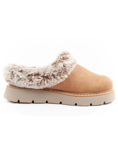 Skechers Cozy Blend slipper shoes for women insulated slipon sneakers