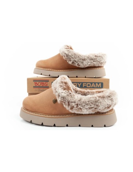 Skechers Cozy Blend slipper shoes for women insulated slipon sneakers