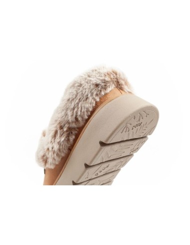 Skechers Cozy Blend slipper shoes for women insulated slipon sneakers