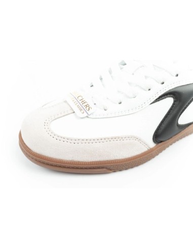 Skechers Kickoff women's sneakers white leather sports shoes