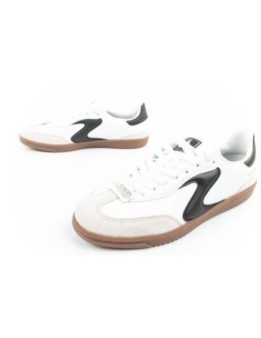 Skechers Kickoff women's sneakers white leather sports shoes
