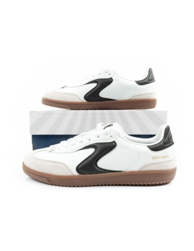 Skechers Kickoff women's sneakers white leather sports shoes
