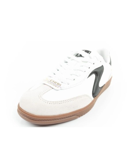 Skechers Kickoff women's sneakers white leather sports shoes