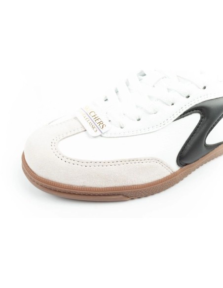 Skechers Kickoff women's sneakers white leather sports shoes