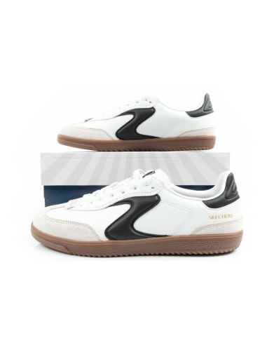 Skechers Kickoff women's sneakers white leather sports shoes