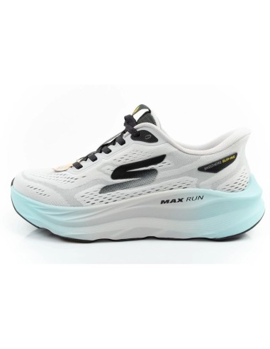 Skechers men's sports shoes sneakers Max Run white SLIPINS