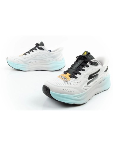 Skechers men's sports shoes sneakers Max Run white SLIPINS
