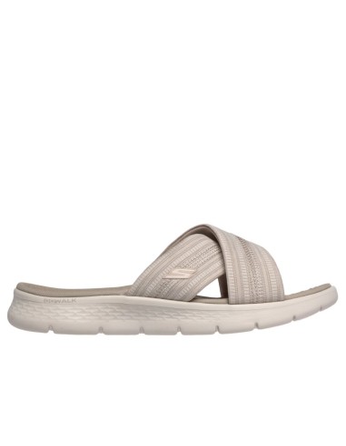 Skechers Women's FlipFlops GO WALK FLEX SANDAL IMPRESSED 141420 DKTP