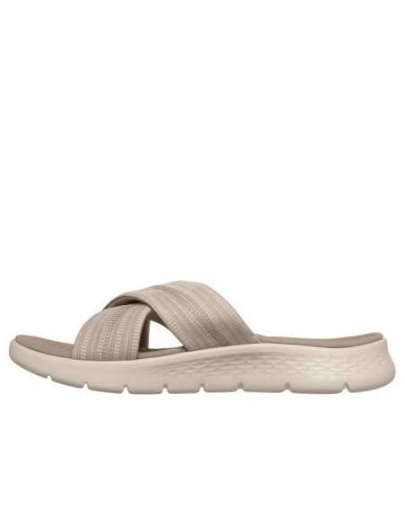 Skechers Women's FlipFlops GO WALK FLEX SANDAL IMPRESSED 141420 DKTP