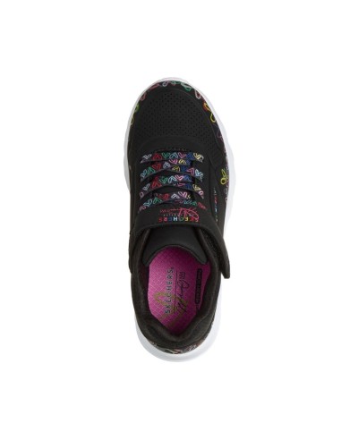 Skechers youth sneakers UNO LITE HEART CRAZE 314091L BKMT