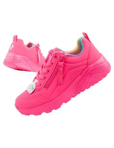 Skechers Uno Lite children's sports sneakers shoes pink comfortable